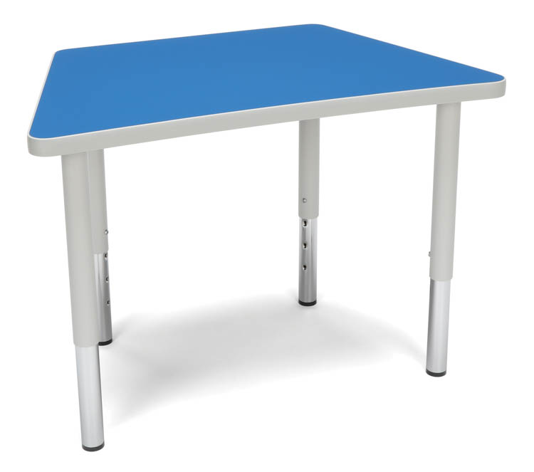 Trapezoid Small Leg Table by OFM