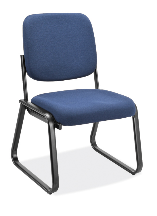 Armless Sled Base Guest Chair by Office Source Office Furniture