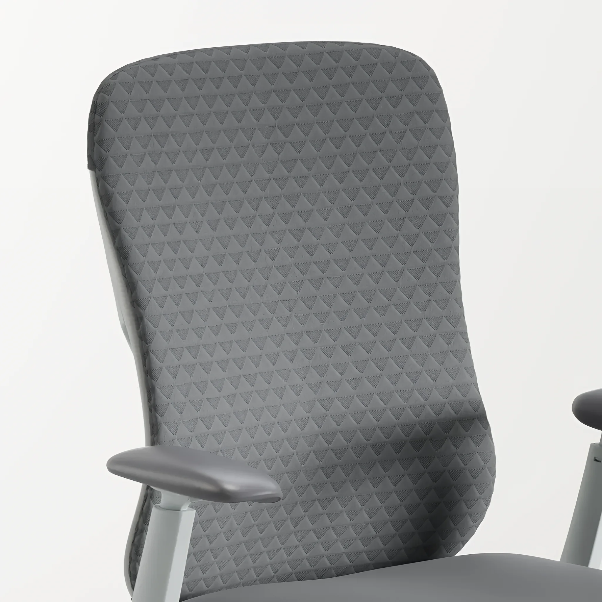 3D Mesh Fabric Back Covers for Nuve Chair by PBD Furniture in Gray