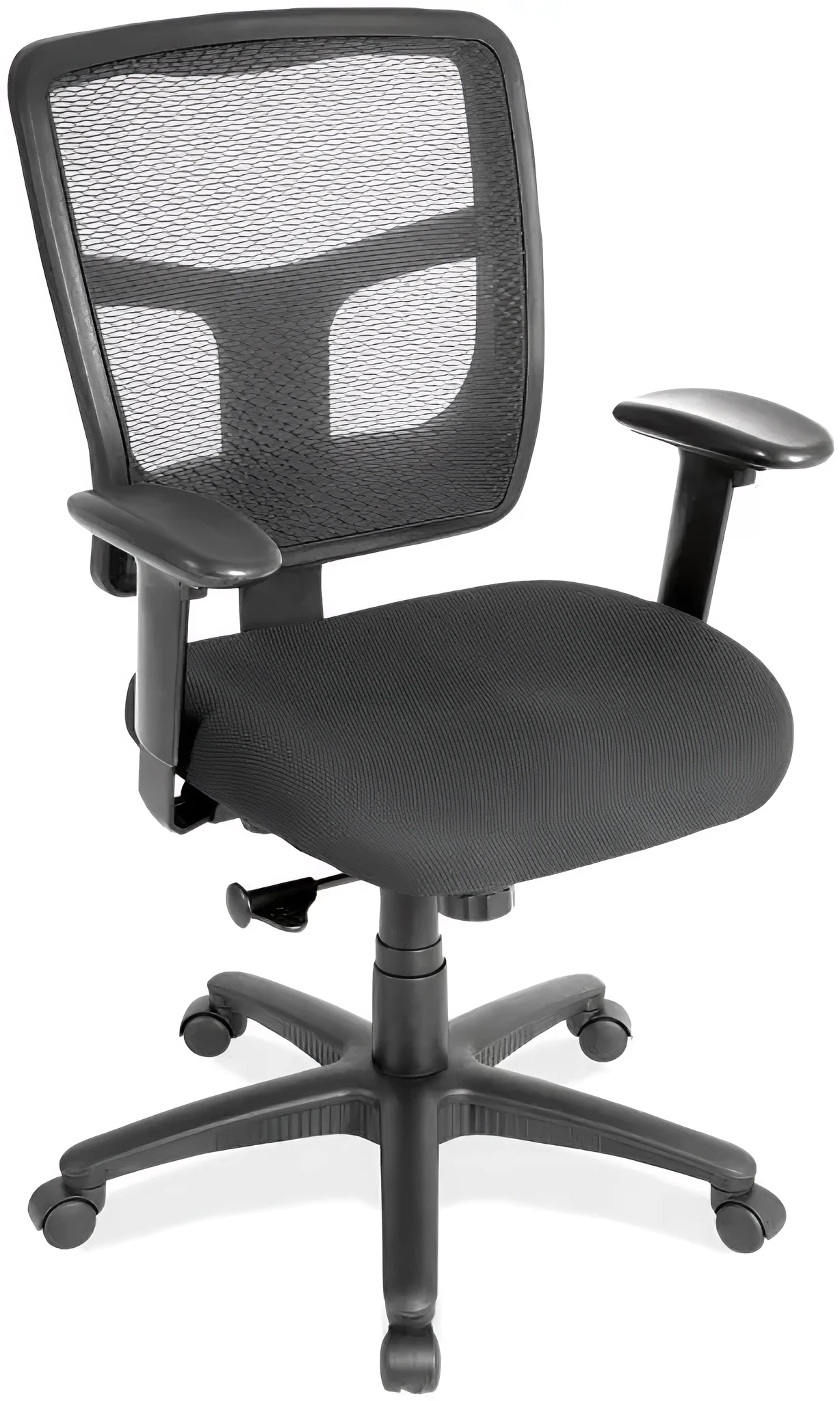 Task Chair with Mesh Back and Height and Width Adjustable Arms by PBD Furniture