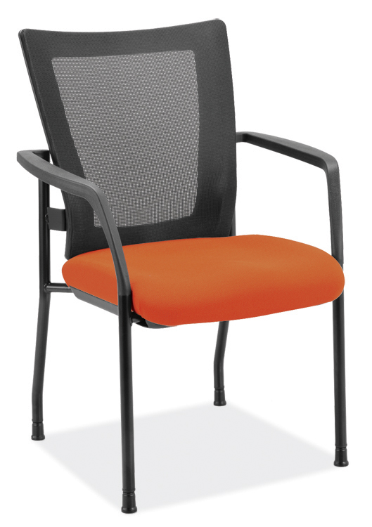 Mesh Back Stacking Chair by Office Source Office Furniture