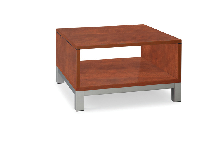 Pedestal Table with Metal Base by PBD Furniture