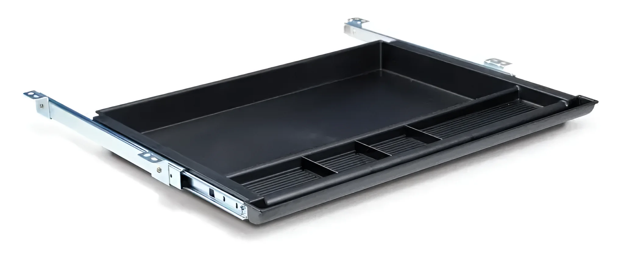 OfficeSource Center Drawer 1-Drawer Desktop Storage, Black (CDR1BLK)