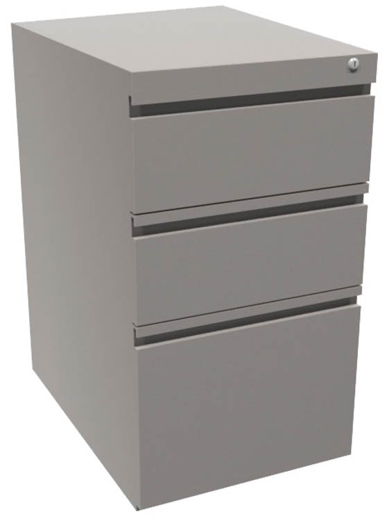 Metal 3 Drawer Pedestal by Office Source