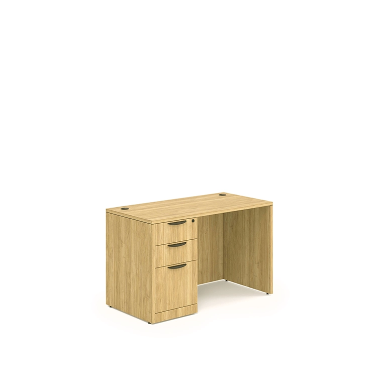 47in x 24in Single Pedestal Desk by PBD Furniture