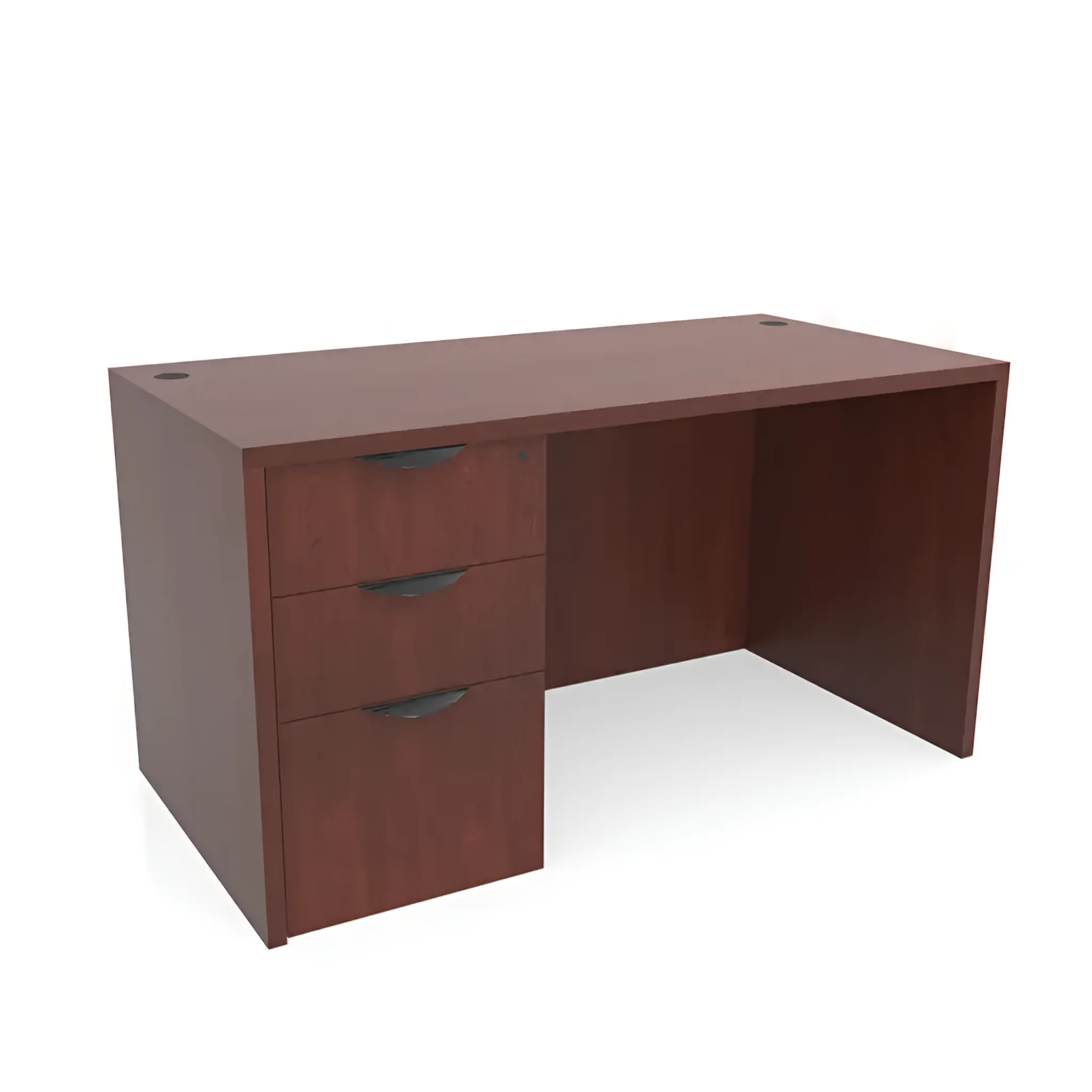 47in x 24in Single Pedestal Desk by PBD Furniture