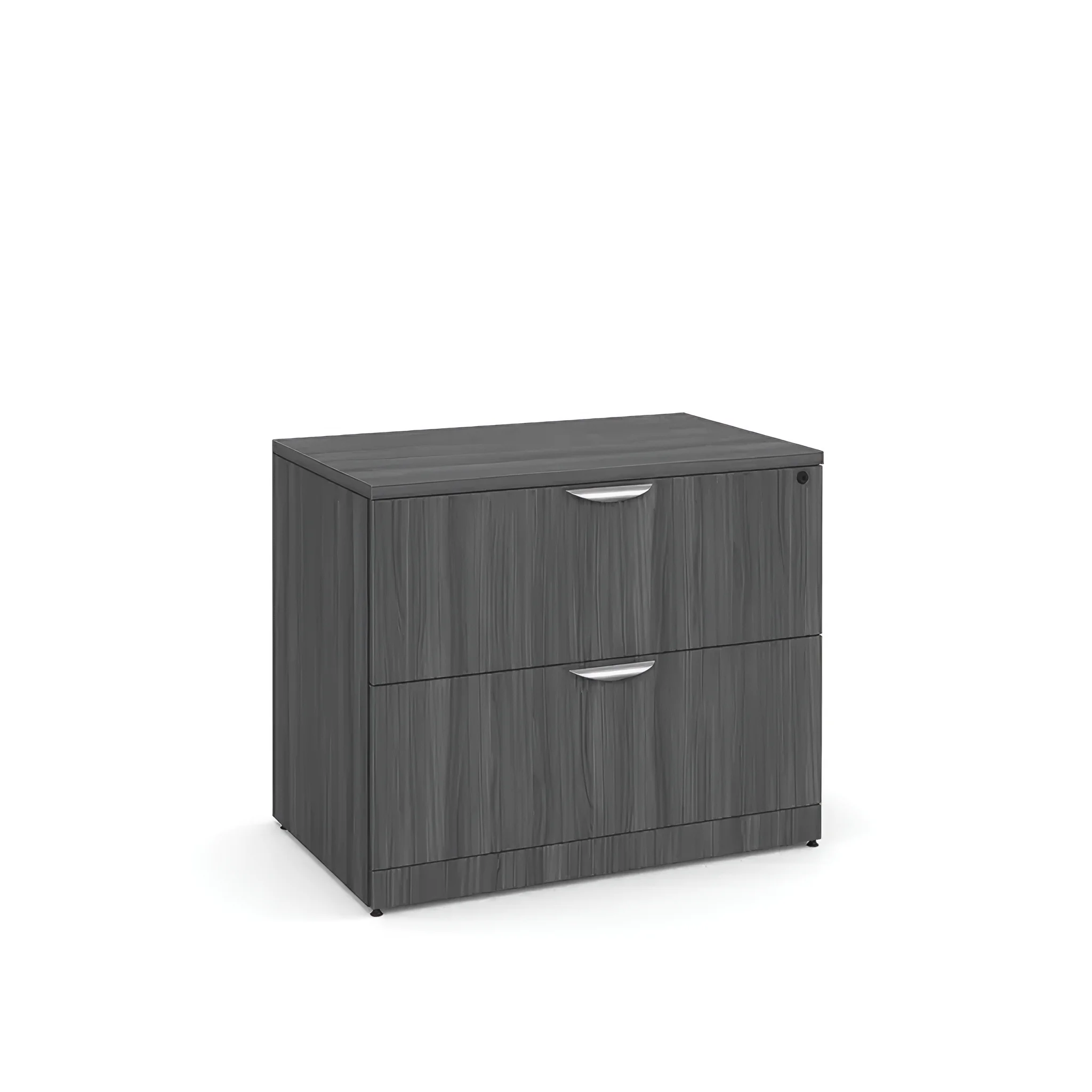 2 Drawer Lateral File by PBD Furniture in Coastal Gray