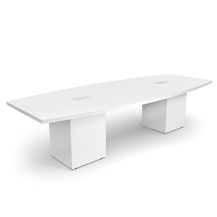 20ft Boat Shape Cube Base Conference Table by PBD Furniture