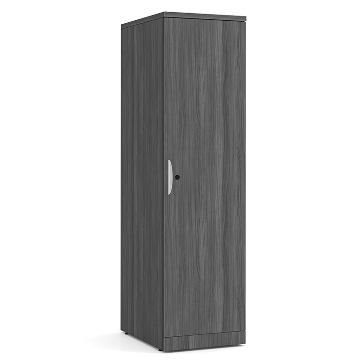 Personal Storage Tower with Laminate Wood Doors by PBD Furniture