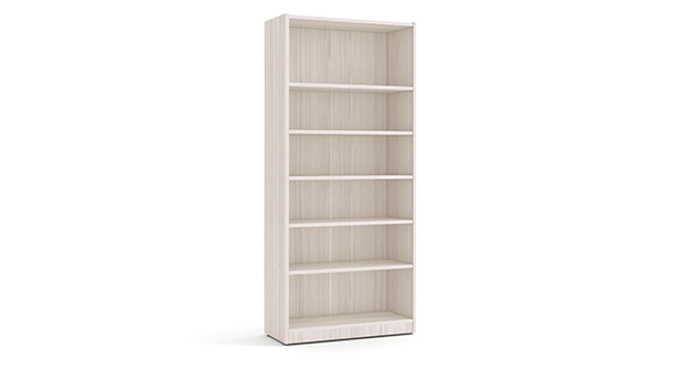 72in High Open Bookcase by PBD Furniture