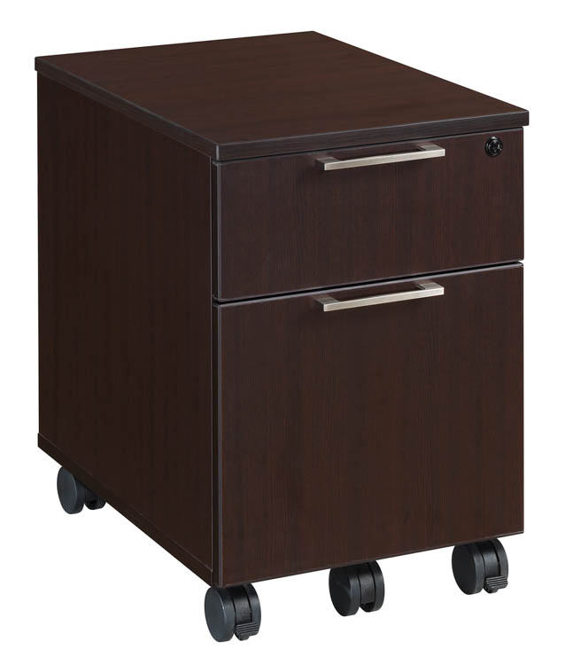 2 Drawer Low Mobile Box File Pedestal by Office Source