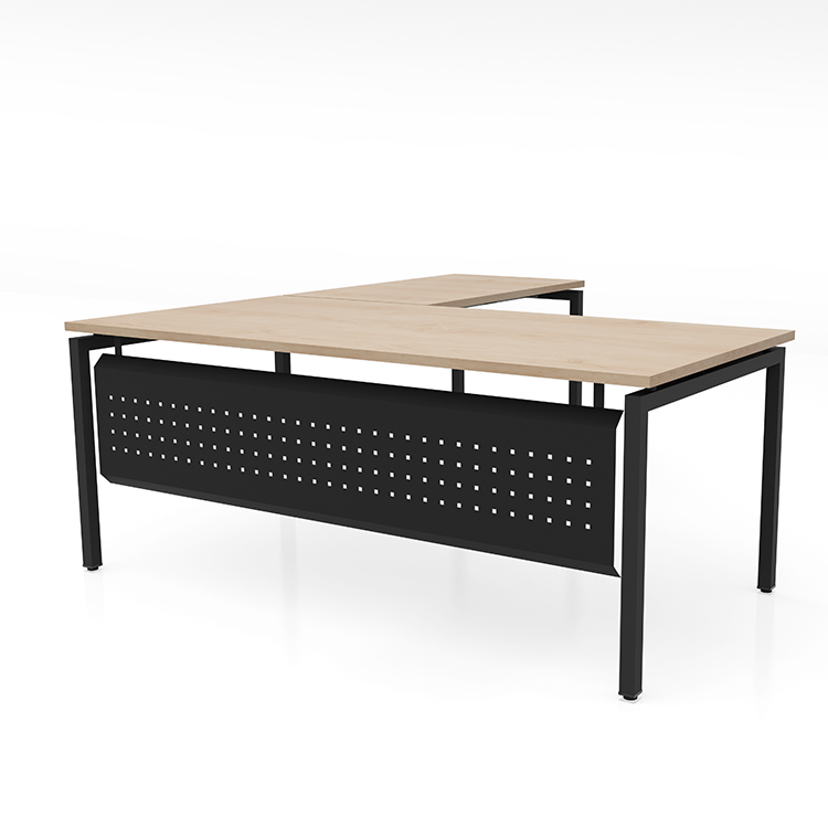 66in x 72in L-Desk with Modesty Panel (66inx30in Desk, 42inx24in Return) by Office Source