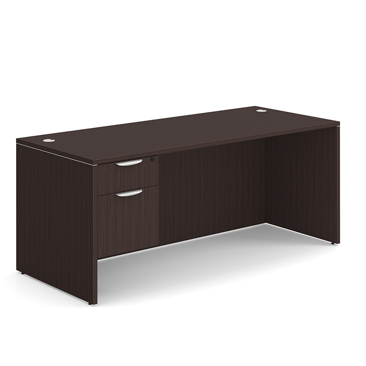 72in x 30in Single Hanging Pedestal Desk by PBD Furniture
