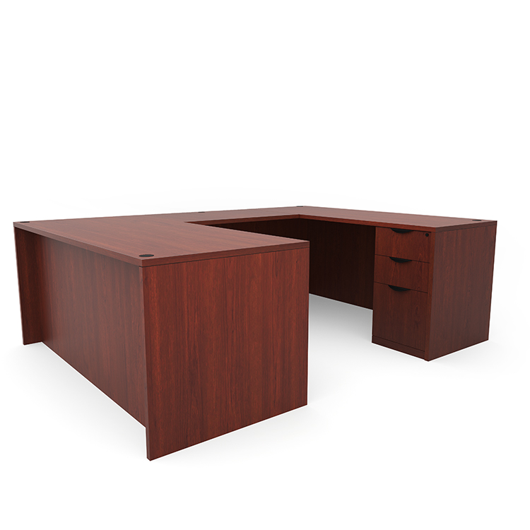 72in x 96in Double Pedestal U-Desk by PBD Furniture