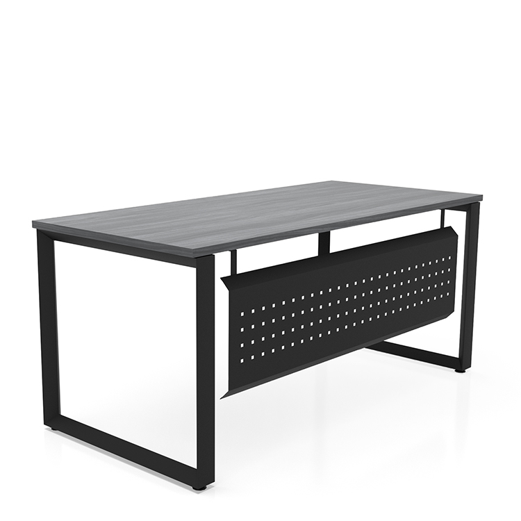 60in x 24in Beveled Loop Leg Desk with Modesty Panel by PBD Furniture