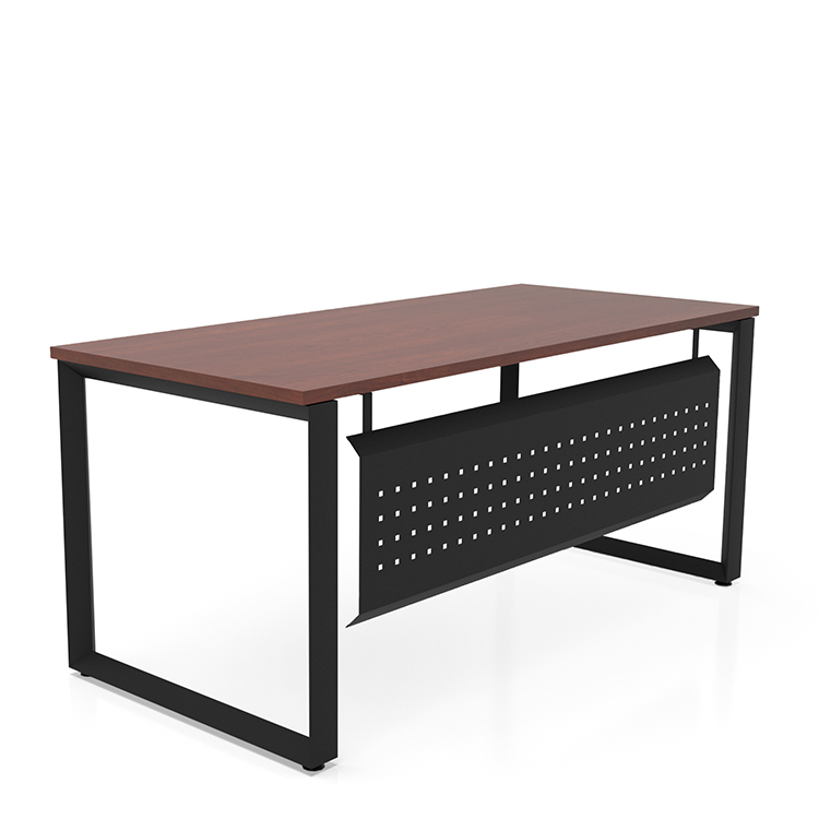 72in x 24in Beveled Loop Leg Desk with Modesty Panel by PBD Furniture