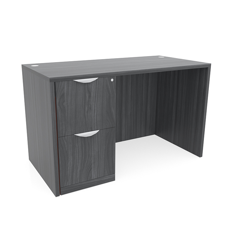 60in x 24in Single Pedestal Desk by PBD Furniture