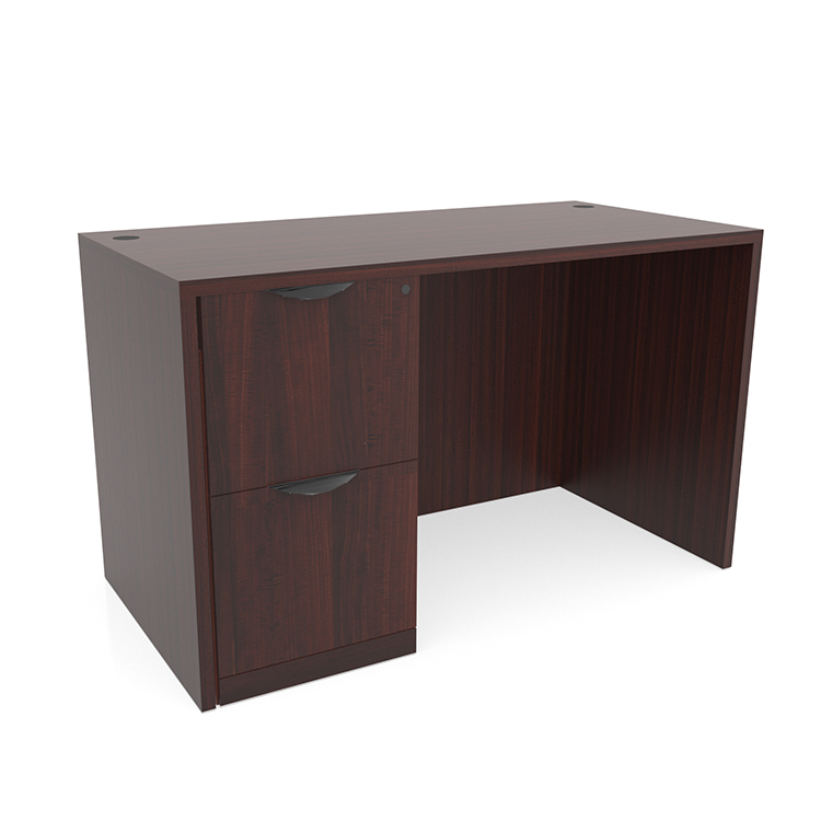 72in x 24in Single Pedestal Desk by PBD Furniture