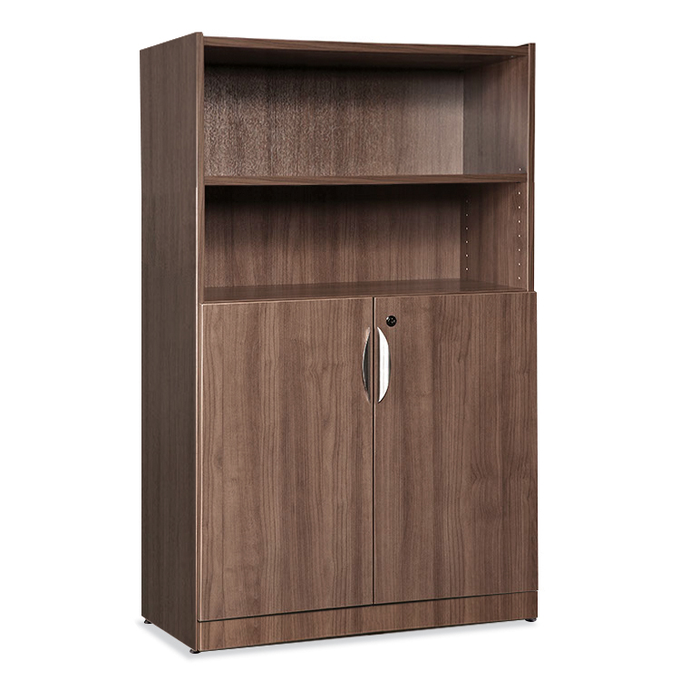 48in High Bookcase with Doors by PBD Furniture