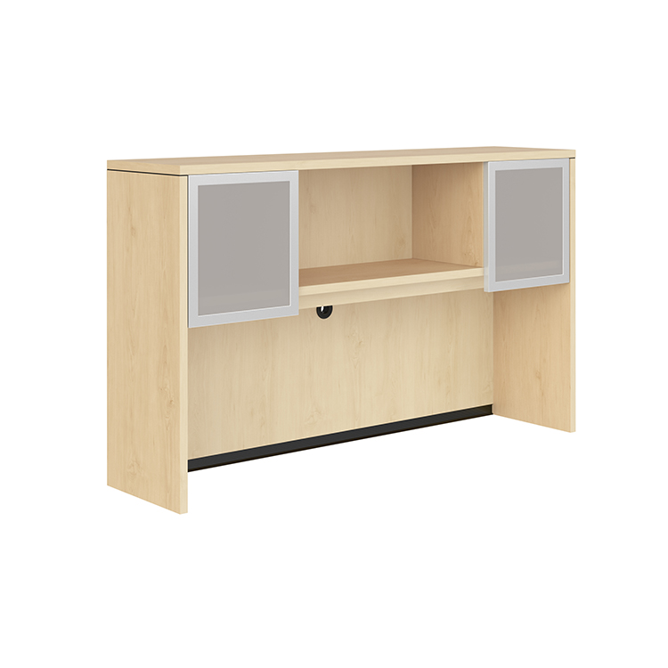 60in Hutch with Two Glass Doors by PBD Furniture