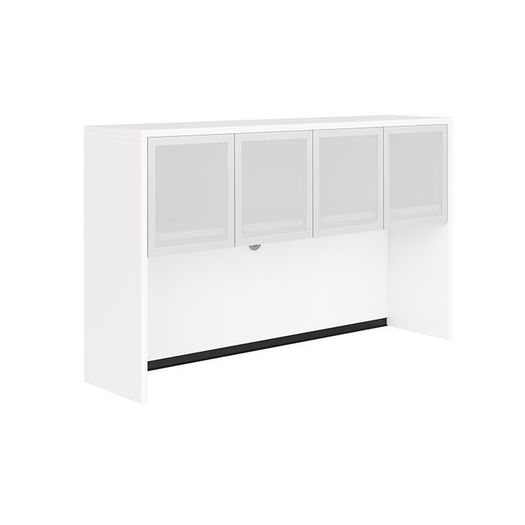 60in Hutch with Four Glass Doors by PBD Furniture