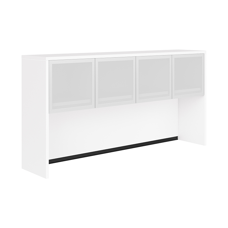 72in Hutch with Four Glass Doors by PBD Furniture
