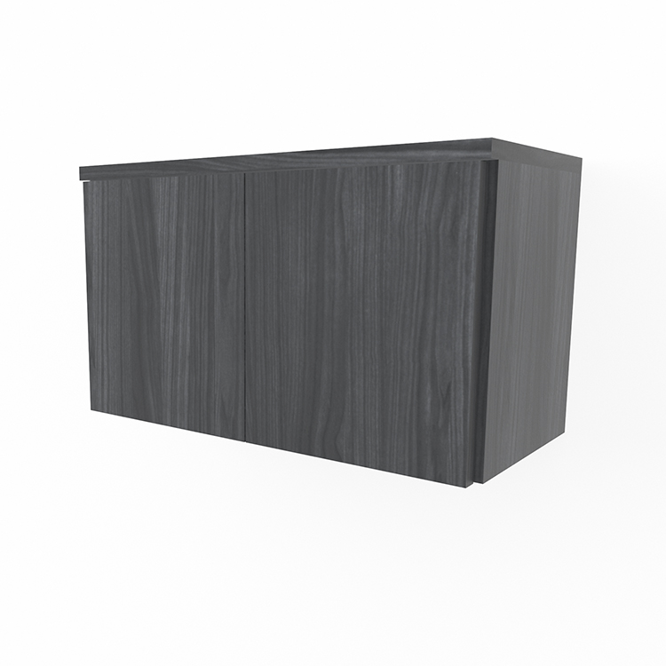 31in Wall Mount Hutch w/ 2 Laminate Doors by PBD Furniture