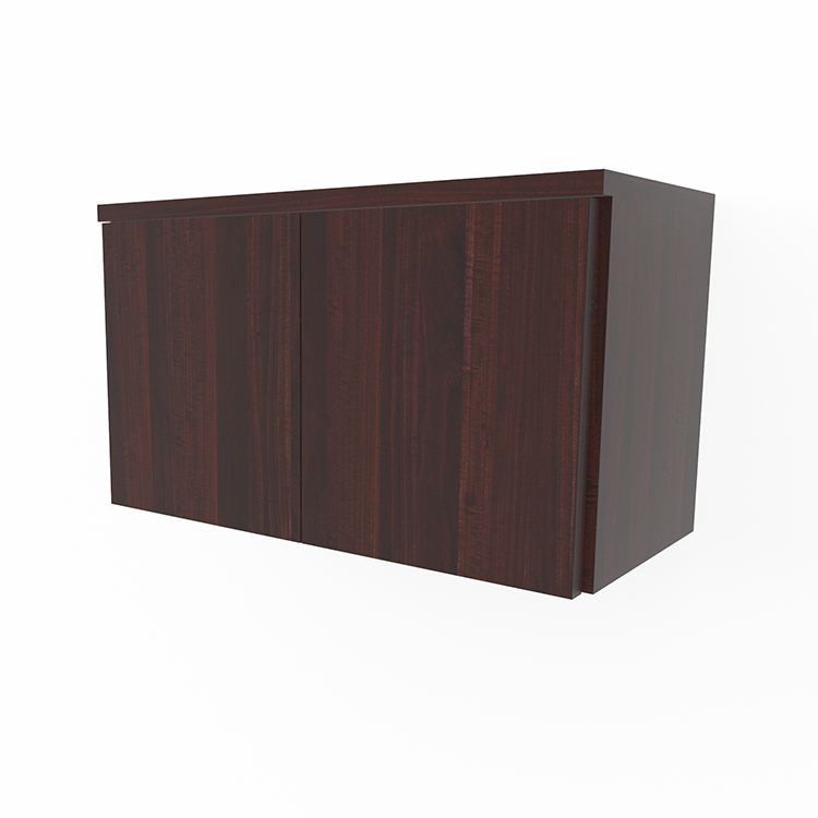 31in Wall Mount Hutch w/ 2 Laminate Doors by PBD Furniture