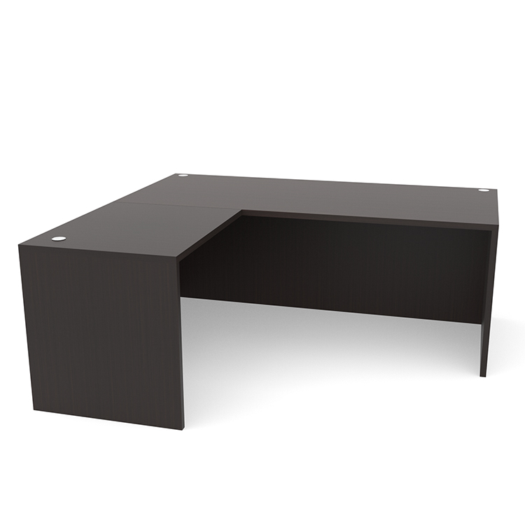 66in x 77in Reversible L-Shaped Desk by Office Source