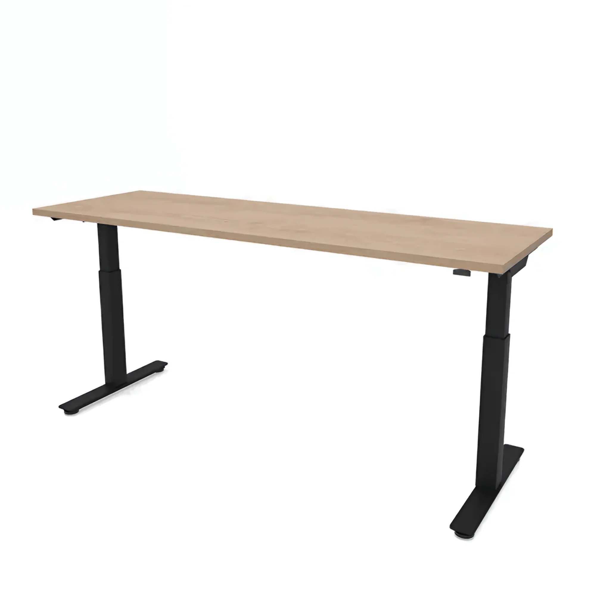 Sit Stand Desk 60in x 24in Dual Motor 3 Stage Adj Height by PBD Furniture