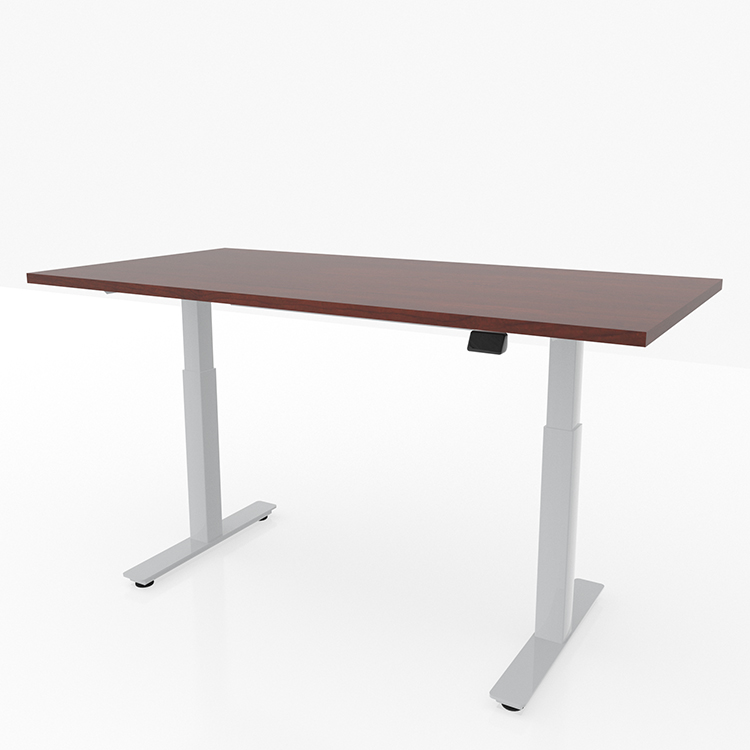 48in x 30in Dual Motor 2 Stage Adjustable Height Sit to Stand Desk by PBD Furniture
