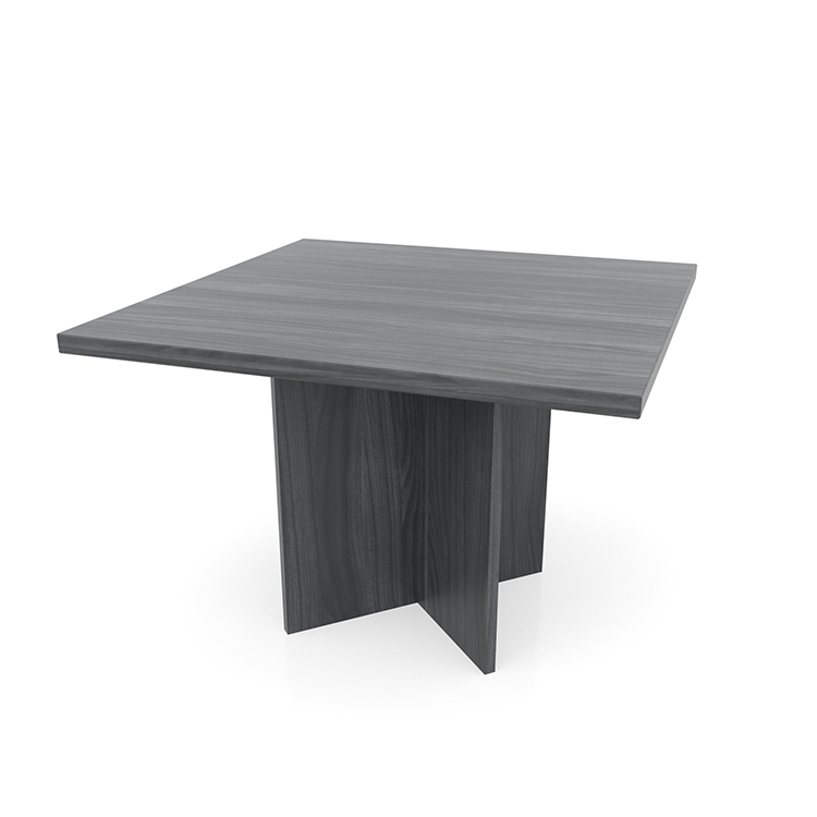 42in Square Meeting Table with X-Base by Office Source