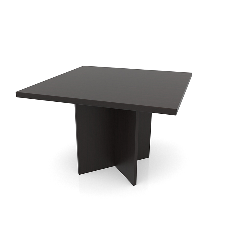 36in Square Meeting Table with X-Base by Office Source