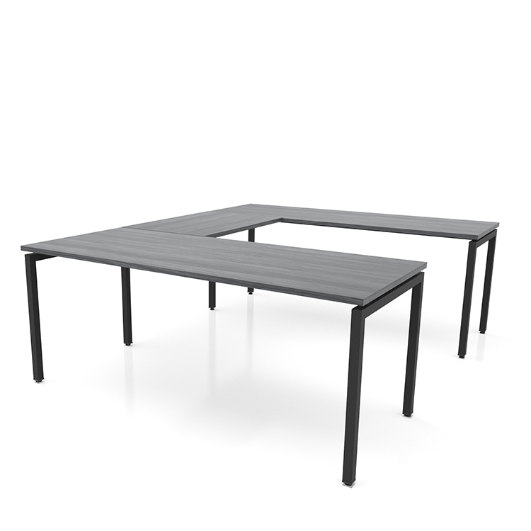 66in x 90in OnTask U-Desk  by PBD Furniture