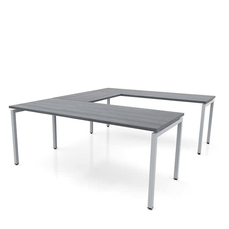 72in x 90in OnTask U-Desk by PBD Furniture