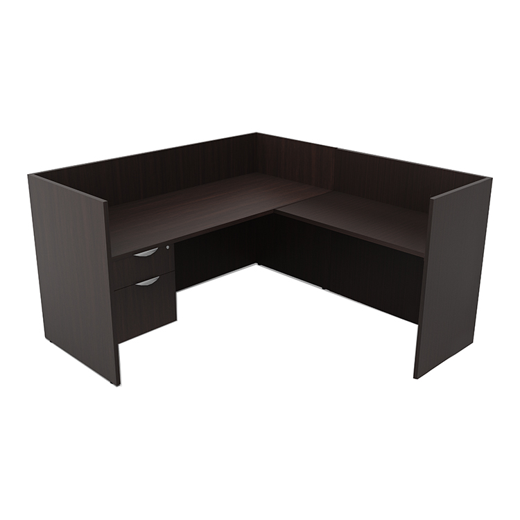 Single Person Workstation - Single Hanging Pedestal by PBD Furniture