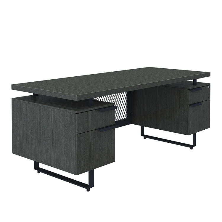 72in x 30in Double Pedestal Desk by PBD Furniture