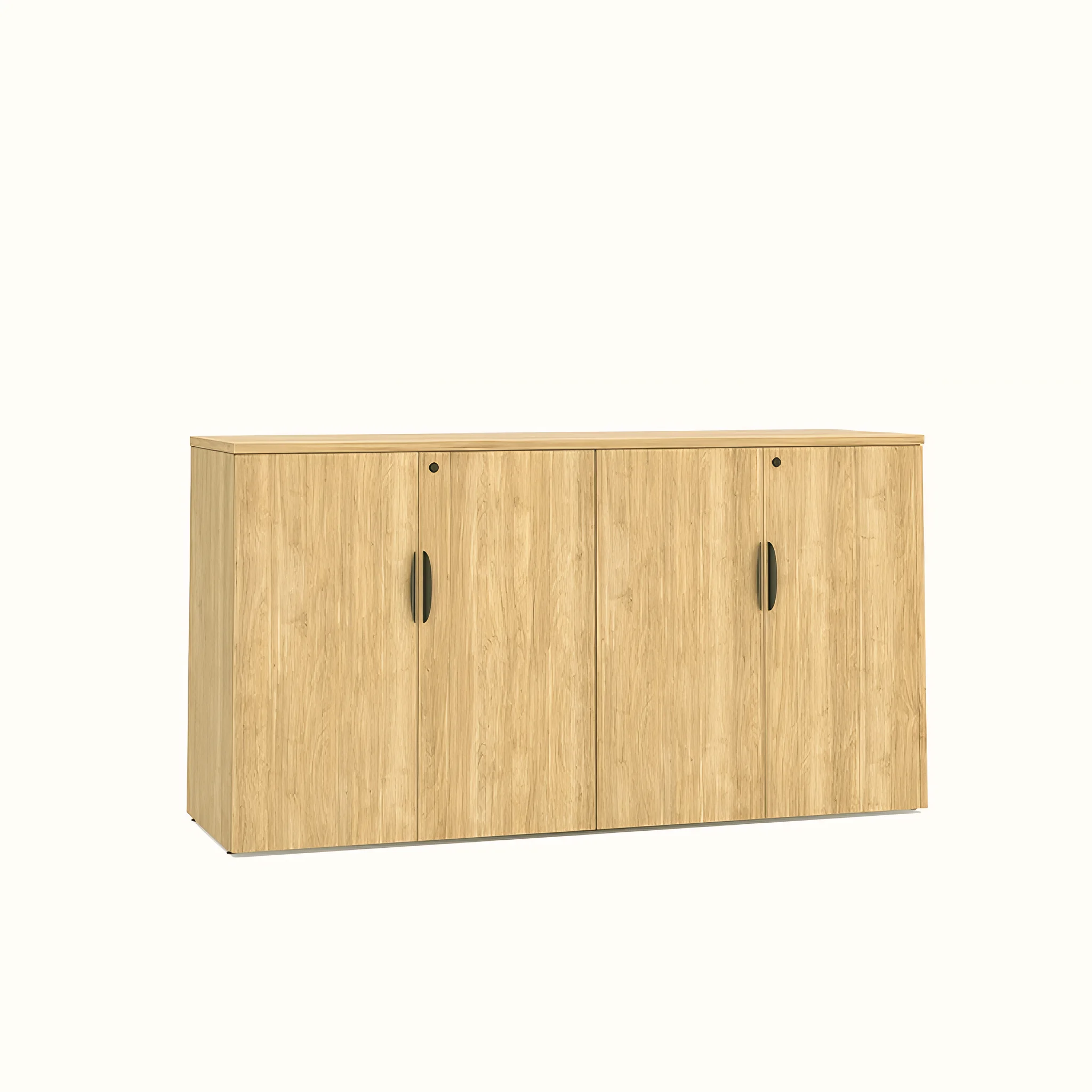 Storage Credenza 36in H Tall Double Wood Door by PBD Furniture