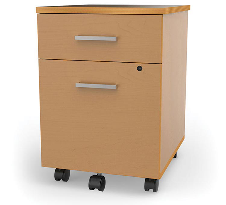 Mobile Pedestal File by Office Source Office Furniture