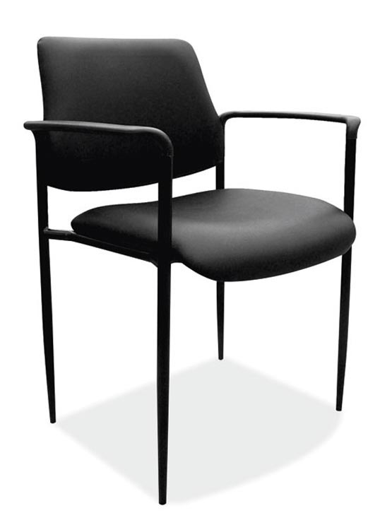 Vinyl Guest Stack Chair by Office Source Office Furniture