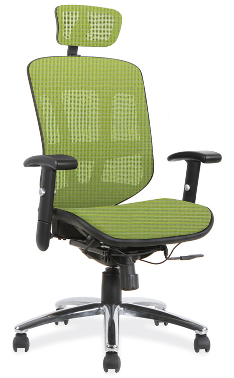 Mesh Mid Back Task Chair with Headrest by Office Source Office Furniture