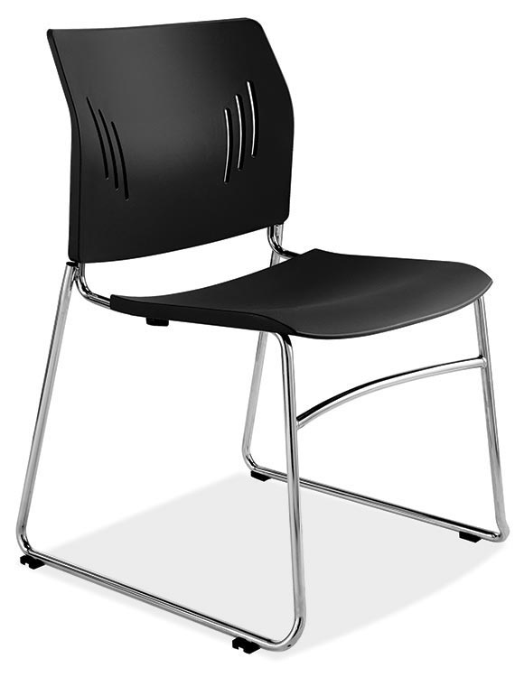 Armless Stackable Side Chair by Office Source Office Furniture