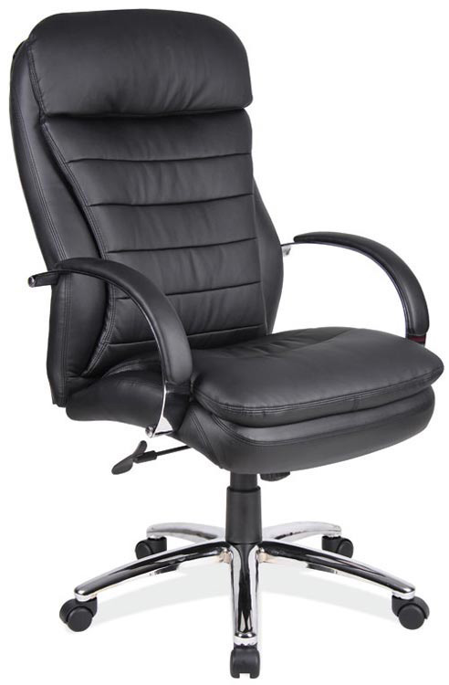 Executive High Back Chair with Chrome Frame by Office Source Office Furniture