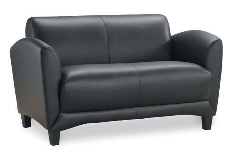 Leather Loveseat by Office Source