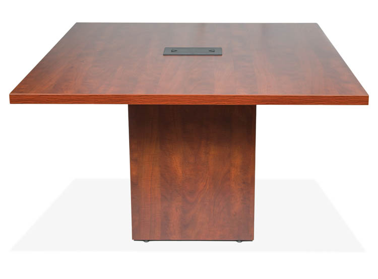 48" Standing Height Conference Table with Cube Base by Office Source Office Furniture