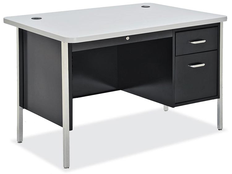 48" x 30" Steel Teachers Desk by Office Source Office Furniture