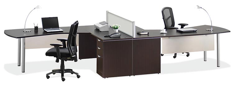 2 Person Workstation by Office Source Office Furniture