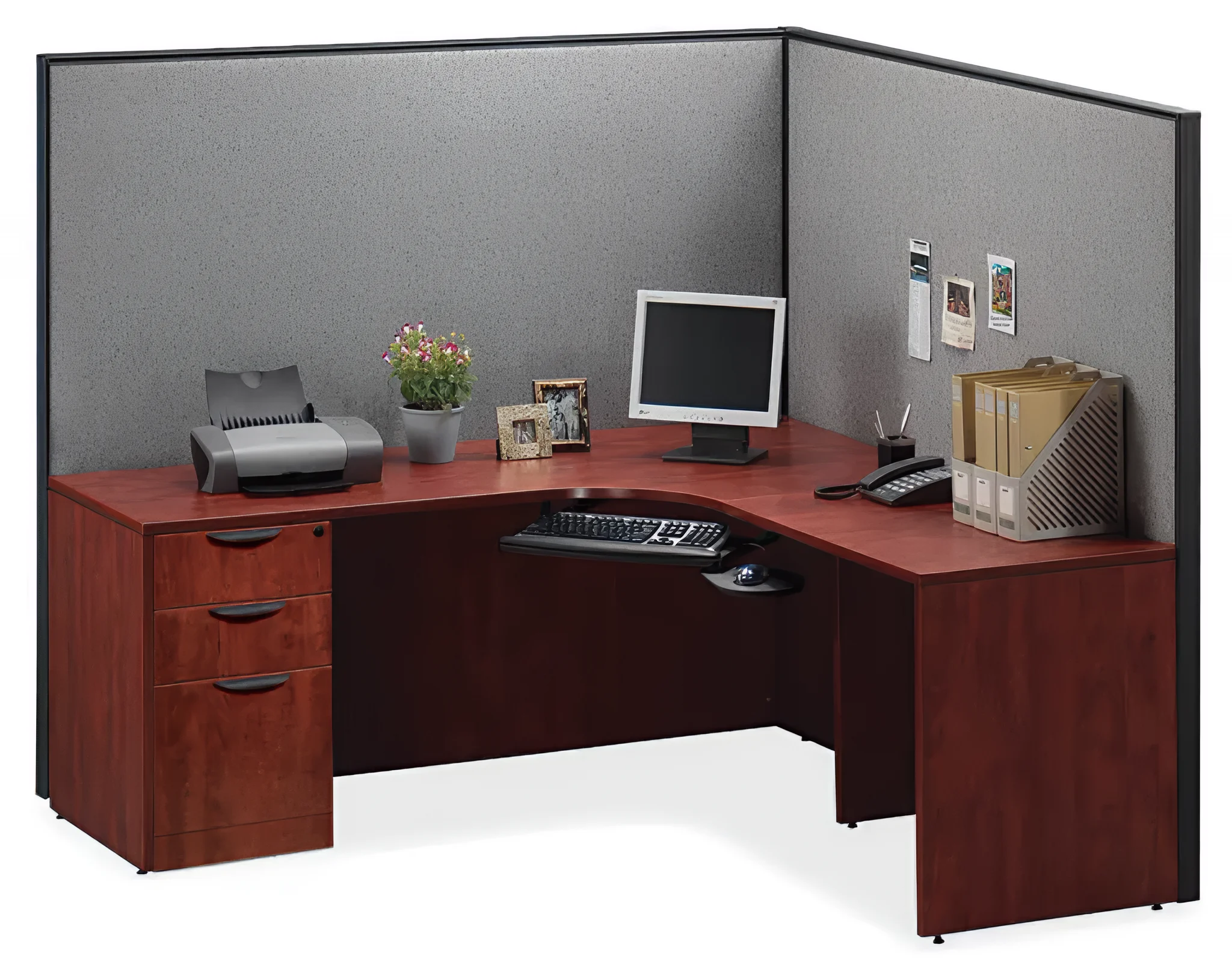 L-Shaped Workstation by PBD Furniture