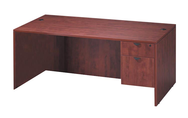 60" x 30" Single Pedestal Desk by Office Source Office Furniture