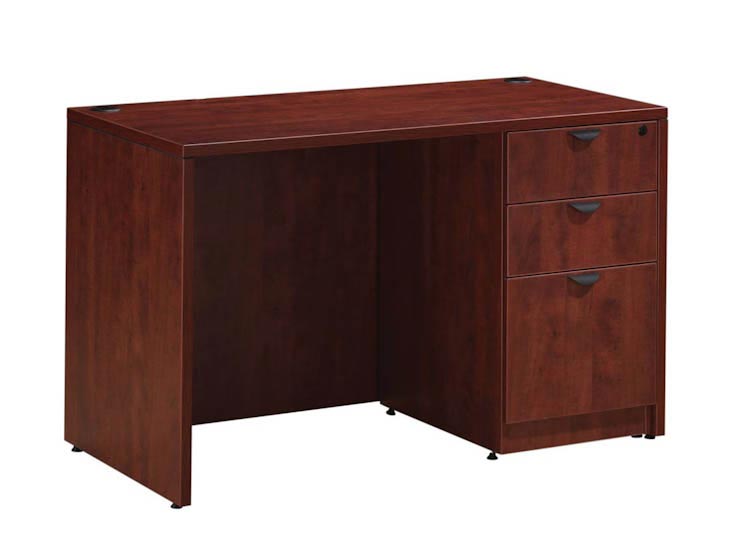 48" x 24" Single Pedestal Desk by Office Source Office Furniture